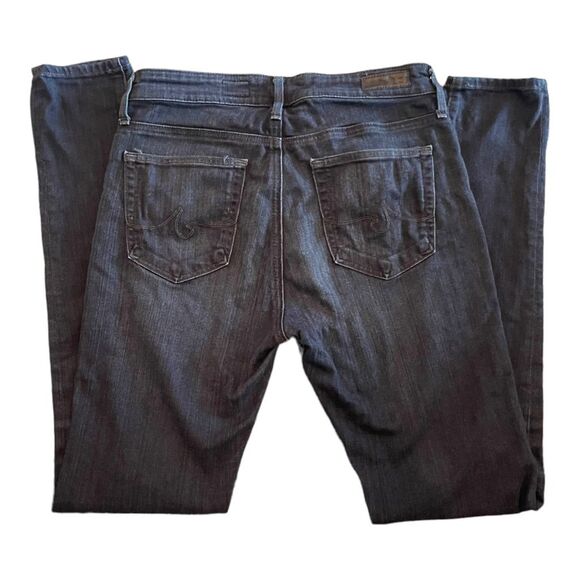 AG Adriano Goldschmied Women'sWillow Extreme Skinny Legging Jeans Black Size 29R - Picture 14 of 16